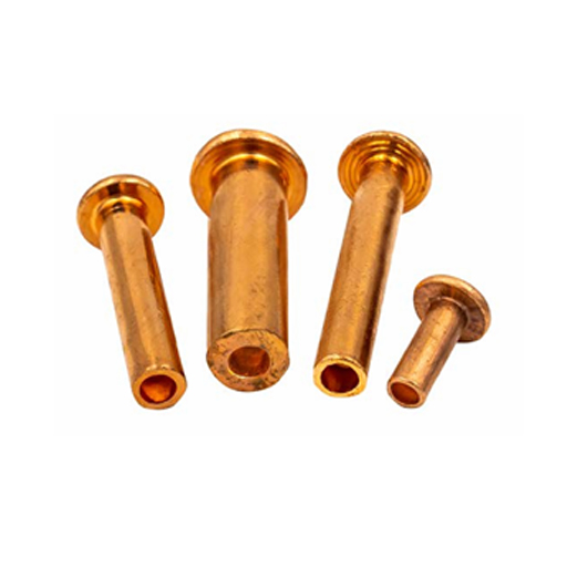 Copper Semi Hollow Rivet